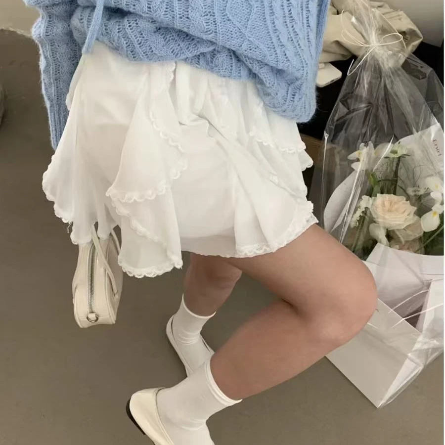 2252歌本少女 芭蕾风不规则半裙