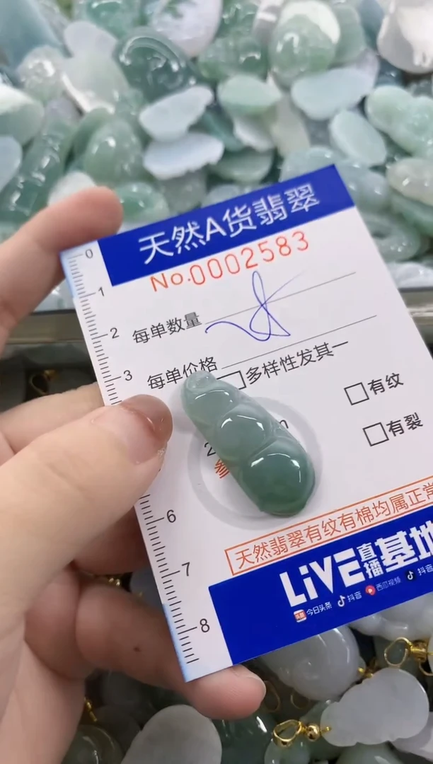颈饰未镶嵌翡翠天然A货翡翠