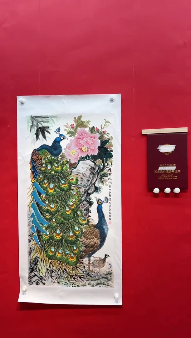 国画画家陆远华纯手绘原作