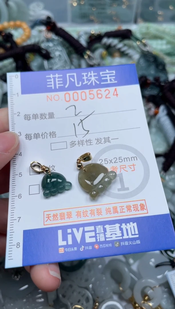 【闪购商品】翡翠颈饰未镶嵌00..5624