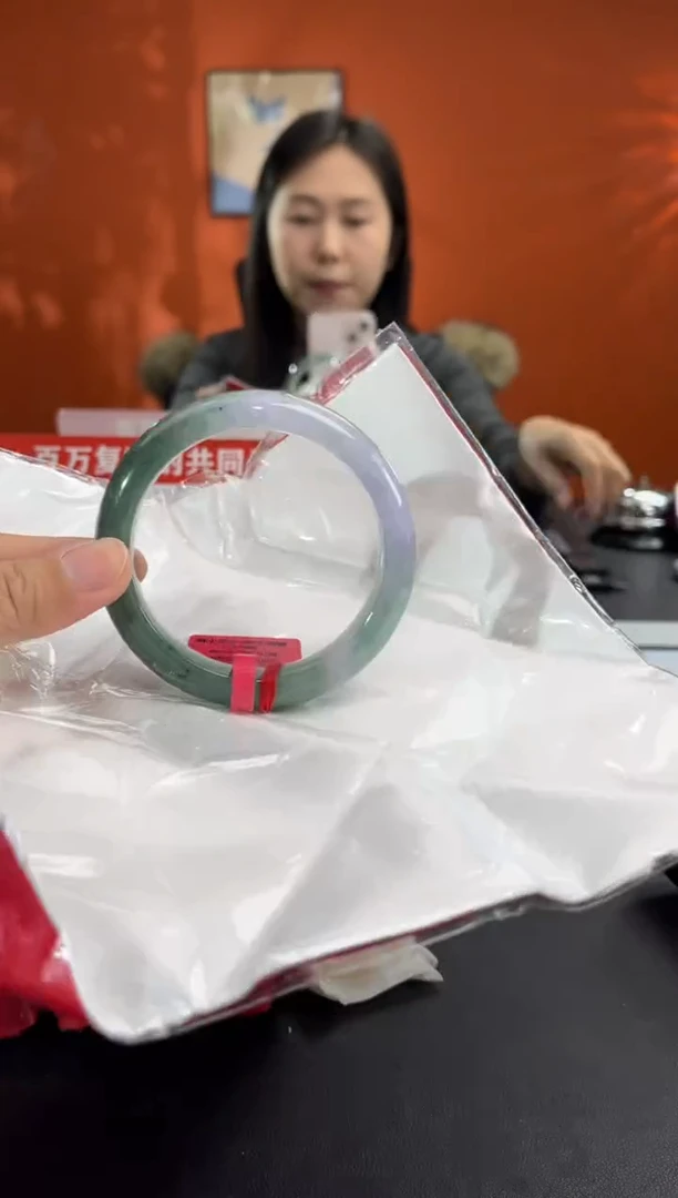 未镶嵌手镯翡翠9 58