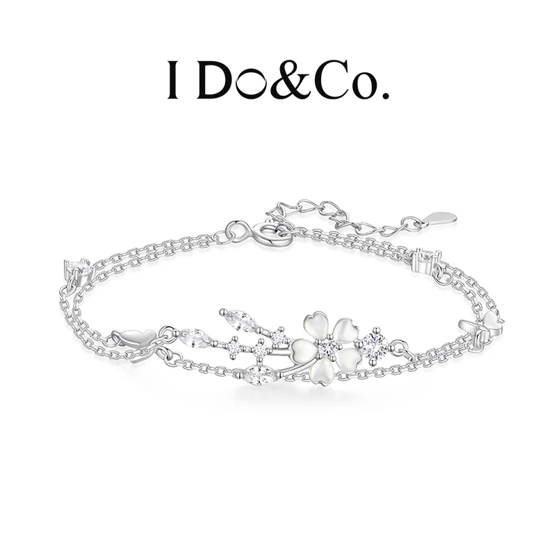 I Do&Co. 925银手链 花漾贝影手链 轻奢小众高级感手链送女友