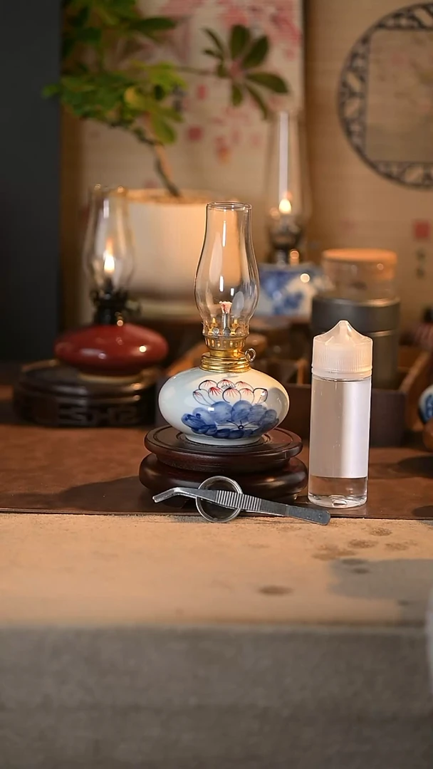 景德镇陶瓷香薰灯摆件