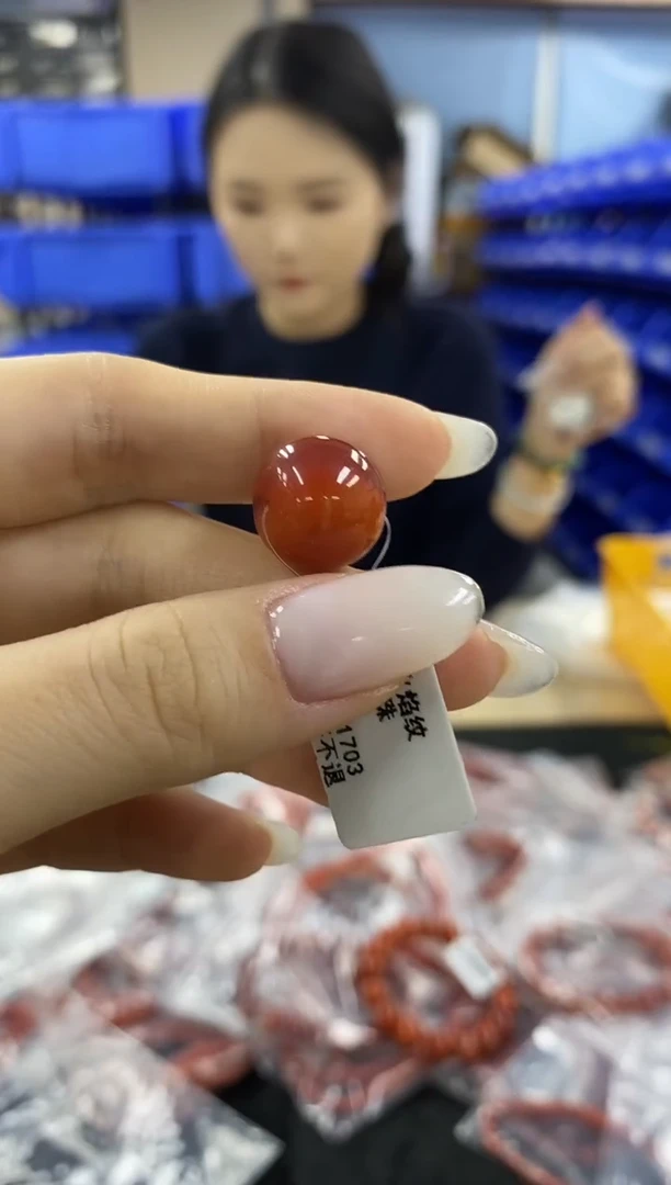 未镶嵌Q67（多样性发一件）南红玛瑙单圈