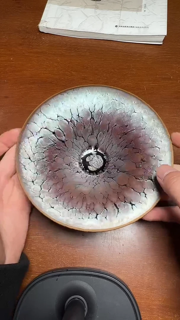 【闪购商品】茶盏名家建盏陈祥松（带证书礼盒）13