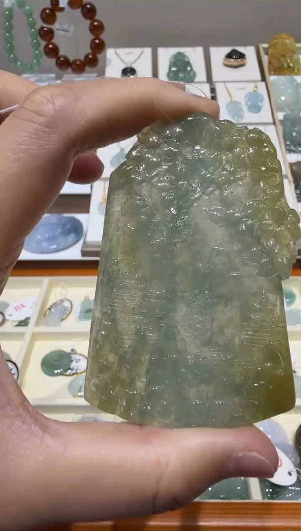 未镶嵌挂件翡翠（****️A货翡翠多样性孤品