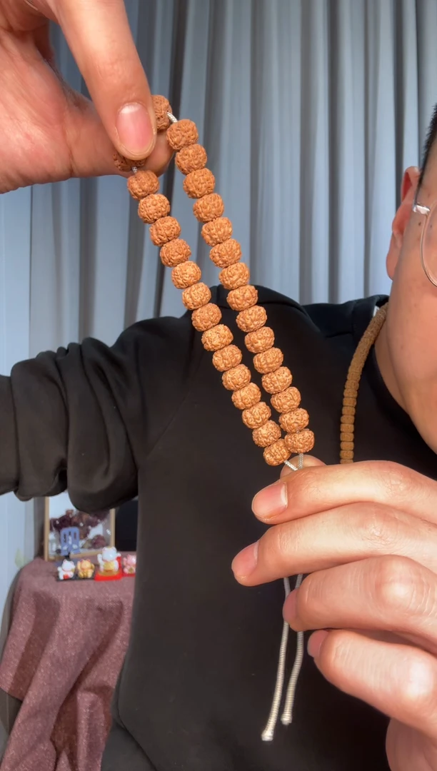 【闪购商品】金刚菩提吊坠粉红皮平细手持尺寸10左右