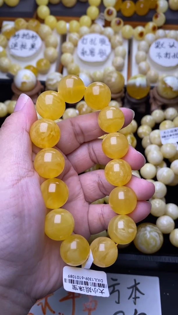 裸石琥珀未镶嵌大小姐珠宝严选40