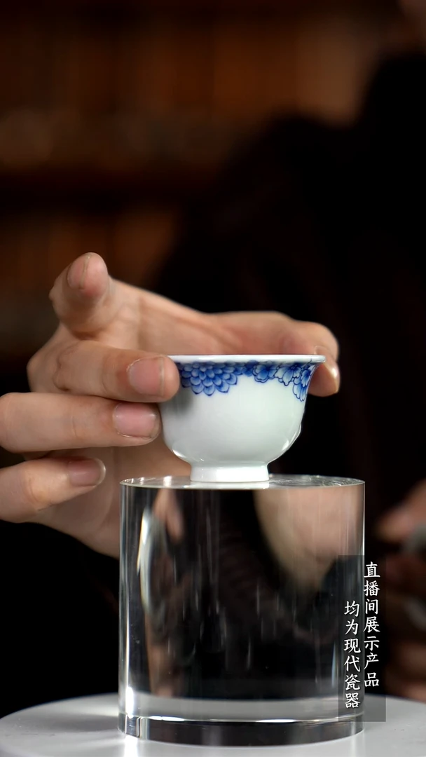 Y155诚意十足的直播间 茶具