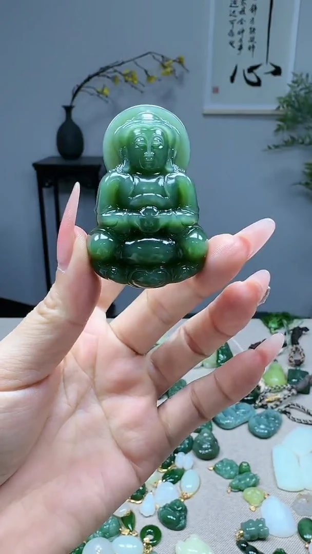 未镶嵌和田玉挂件1