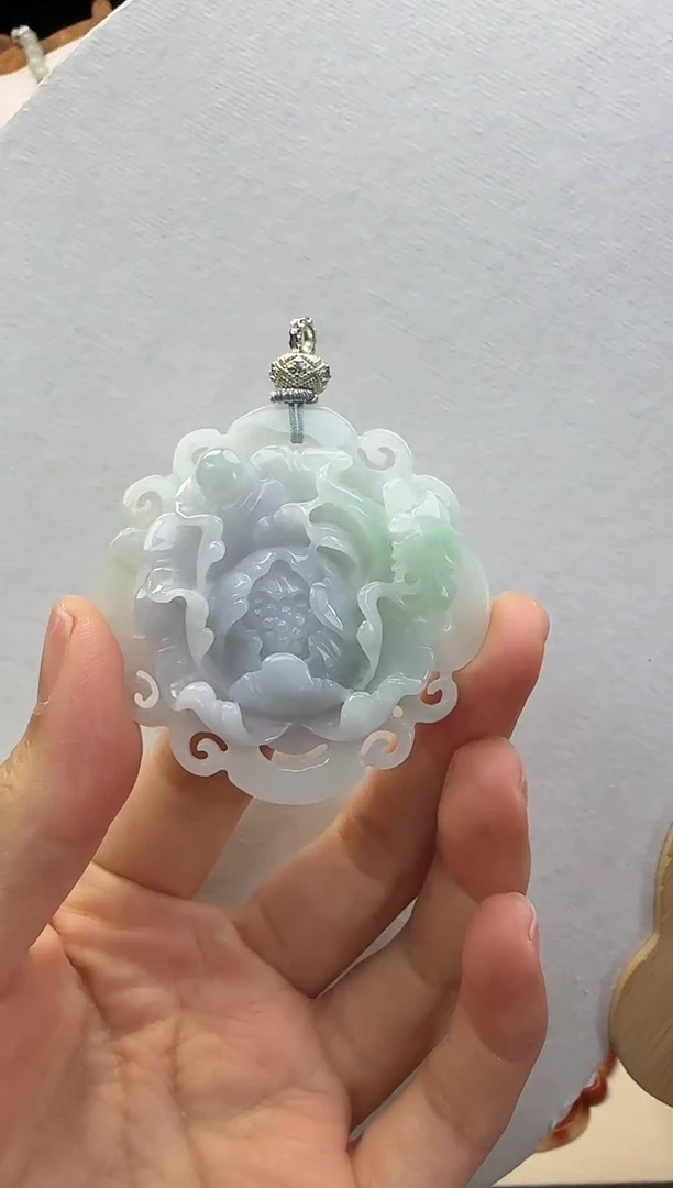 颈饰未镶嵌翡翠国风翡翠