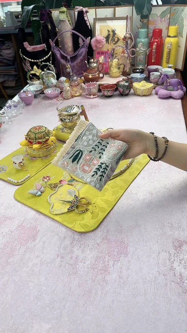 01 小茶巾茶桌 茶席