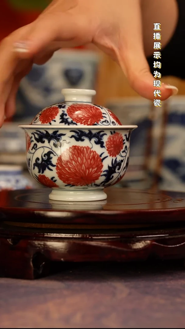 景德镇手工手绘陶瓷杯