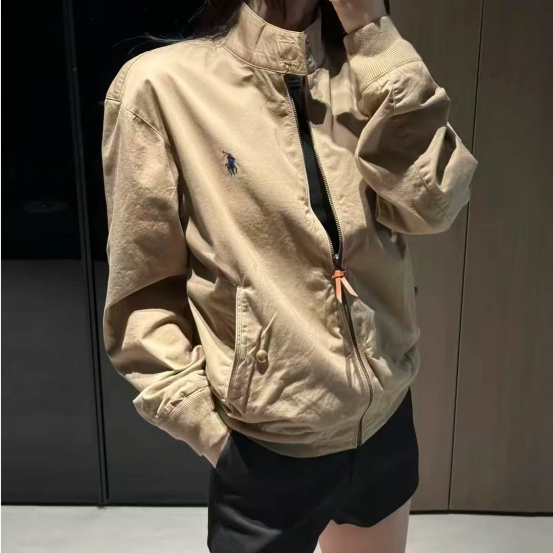 【陈元一】 男女同款  立领哈灵顿夹克 （3个色）