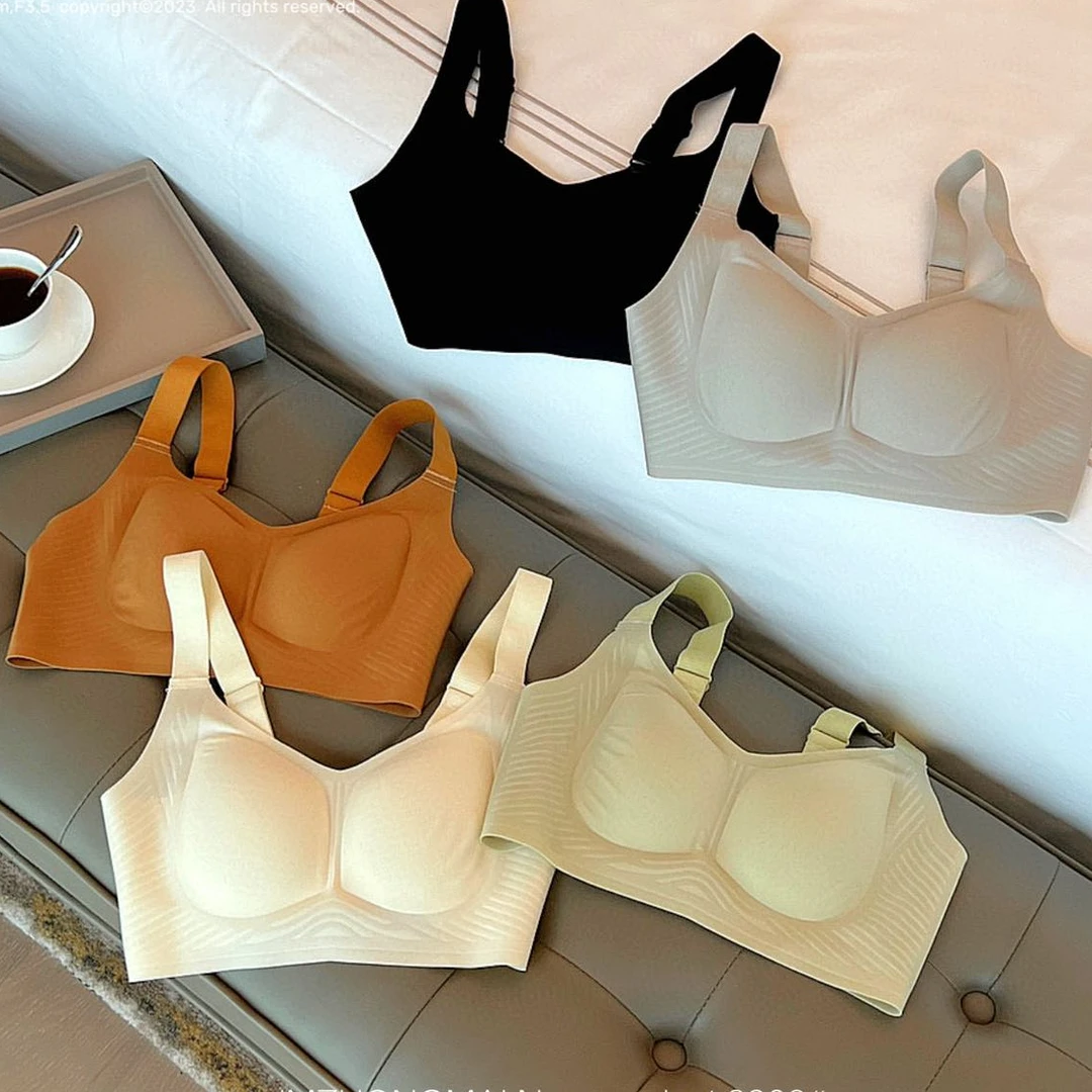 【与默出品】夏季中.脉·9908-背心式无痕透气内衣女士美背