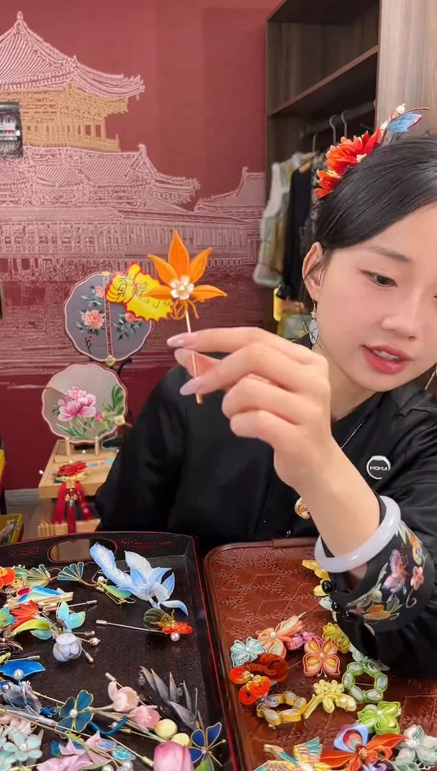 【闪购商品】刺绣苏绣世家非遗手工（胸针）