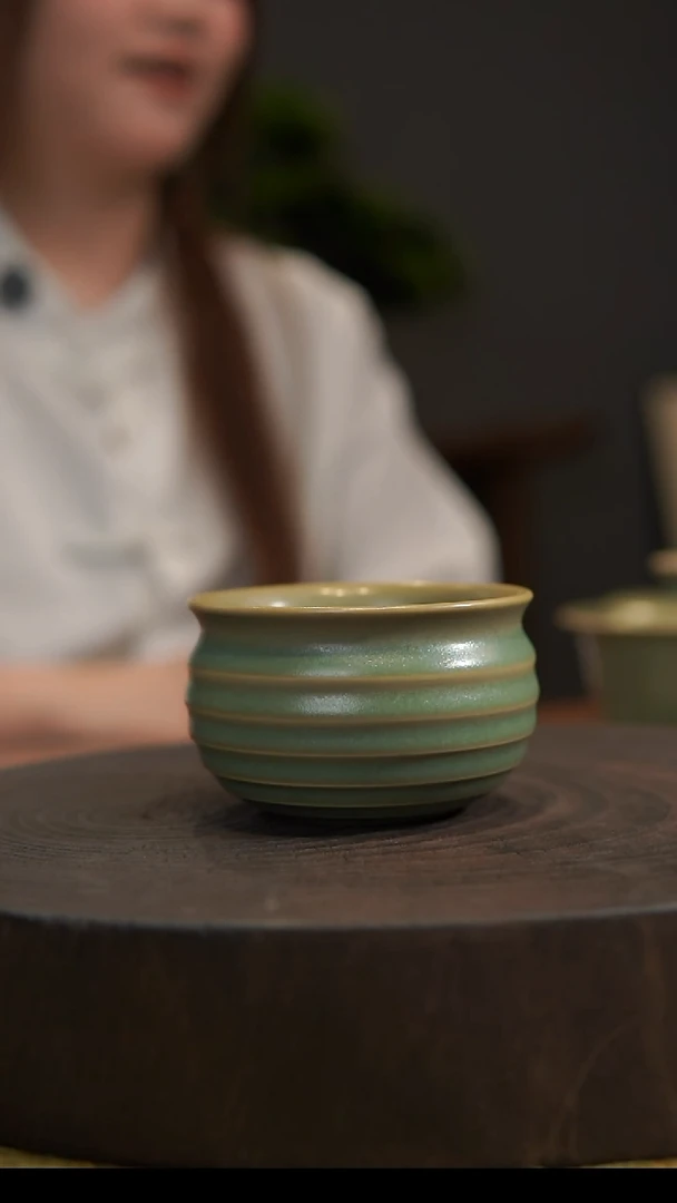 杯子王*冰炫纹杯 汝州原产地  原矿老釉