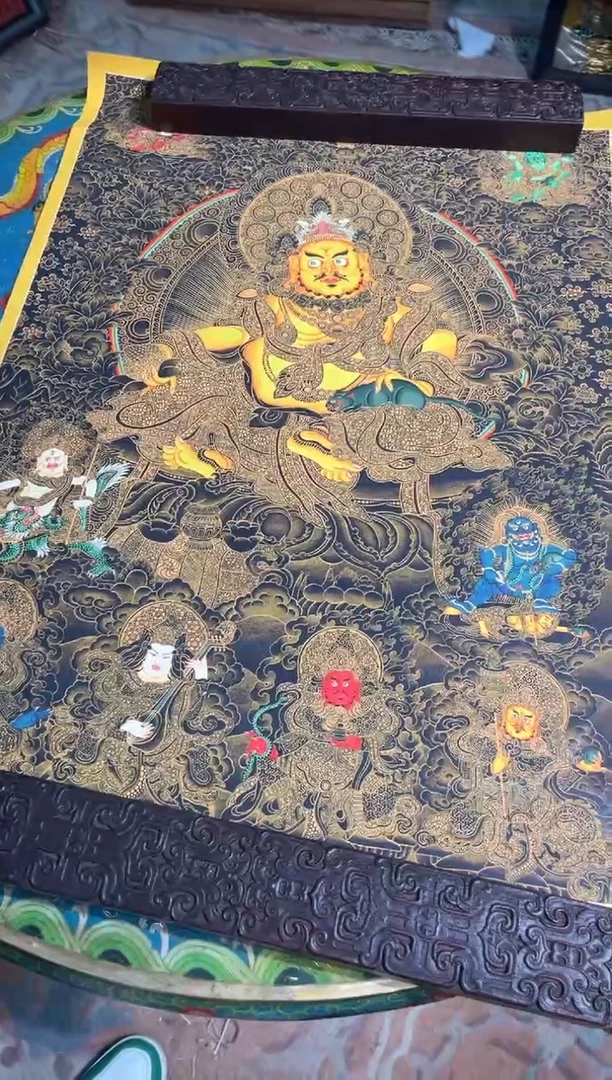 卷轴画东东唐卡tk16