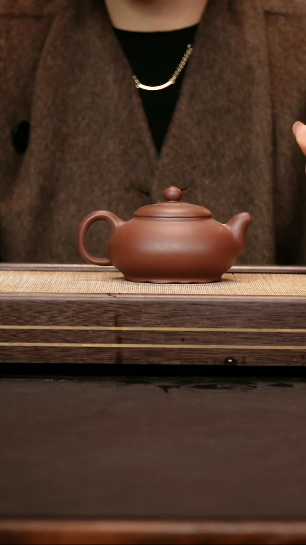 茶壶紫砂紫泥 老宫灯230-240cc