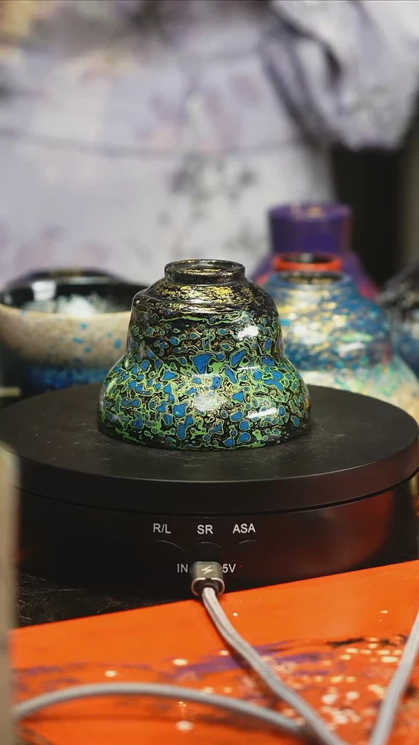 凌超老师葫芦杯蓝黑色
