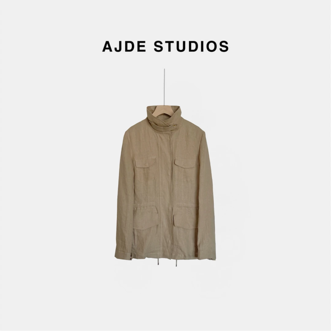 AJDE | 亚麻旅行者外套 01