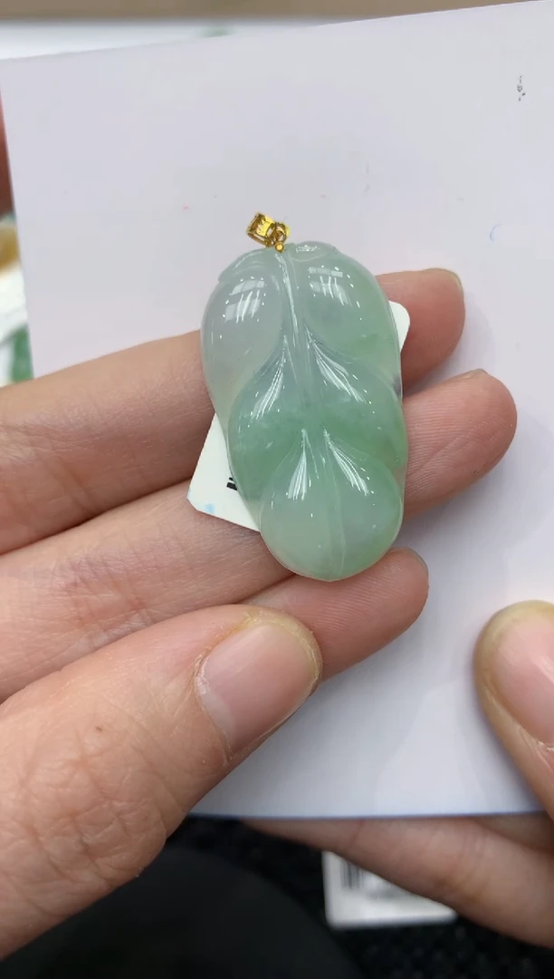 【闪购商品】翡翠颈饰18K金镶嵌11111111