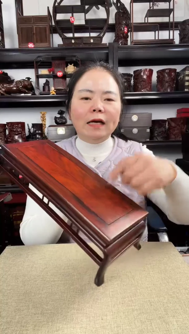 木166瑕疵老李红木工艺品