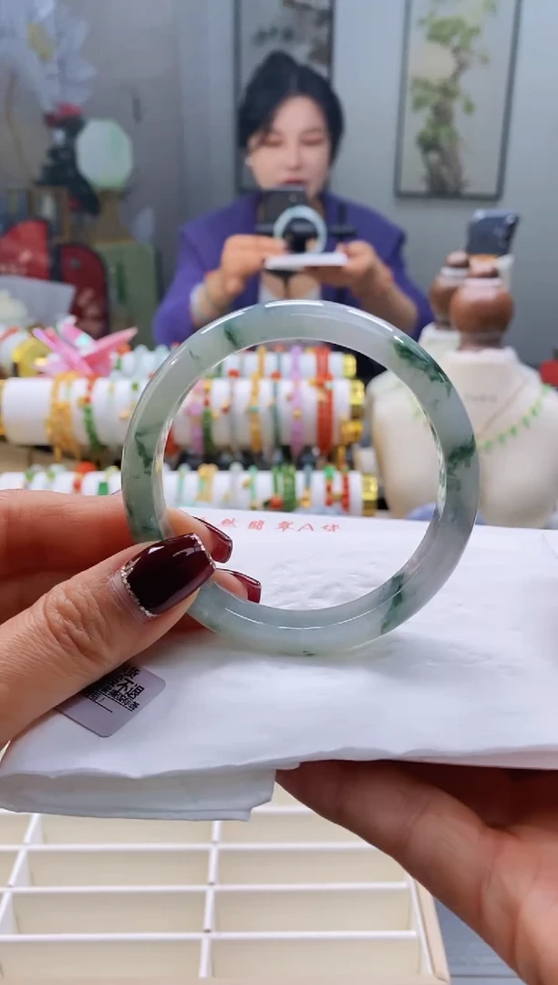 未镶嵌手镯翡翠79号58.5/12.0*7.3