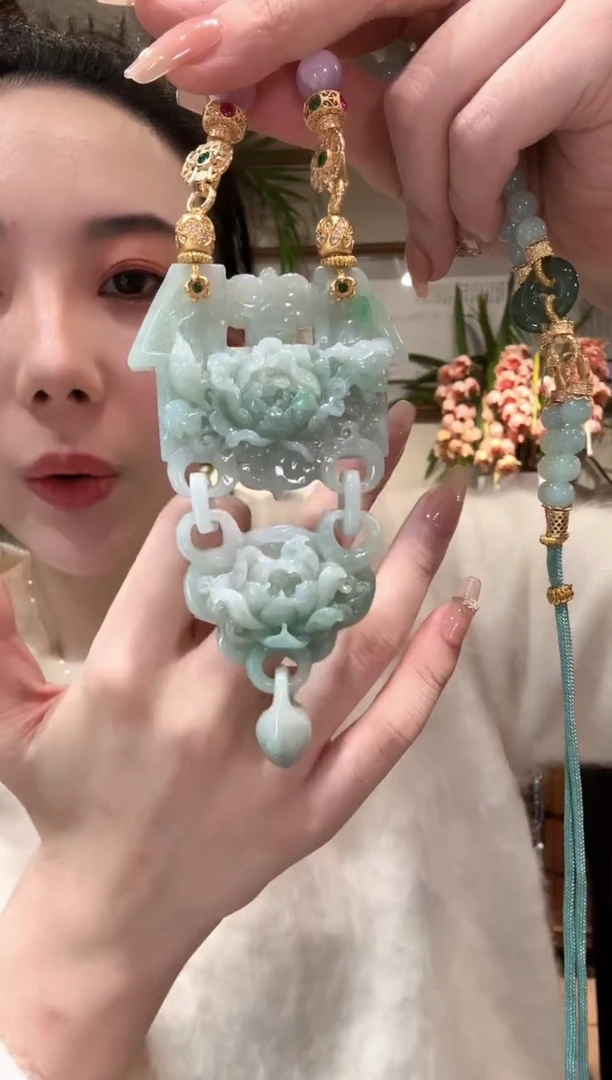 【闪购商品】翡翠颈饰未镶嵌国风