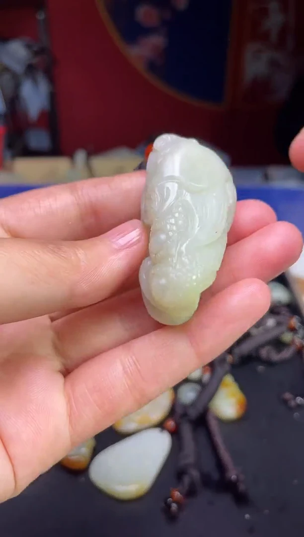 颈饰未镶嵌和田玉123