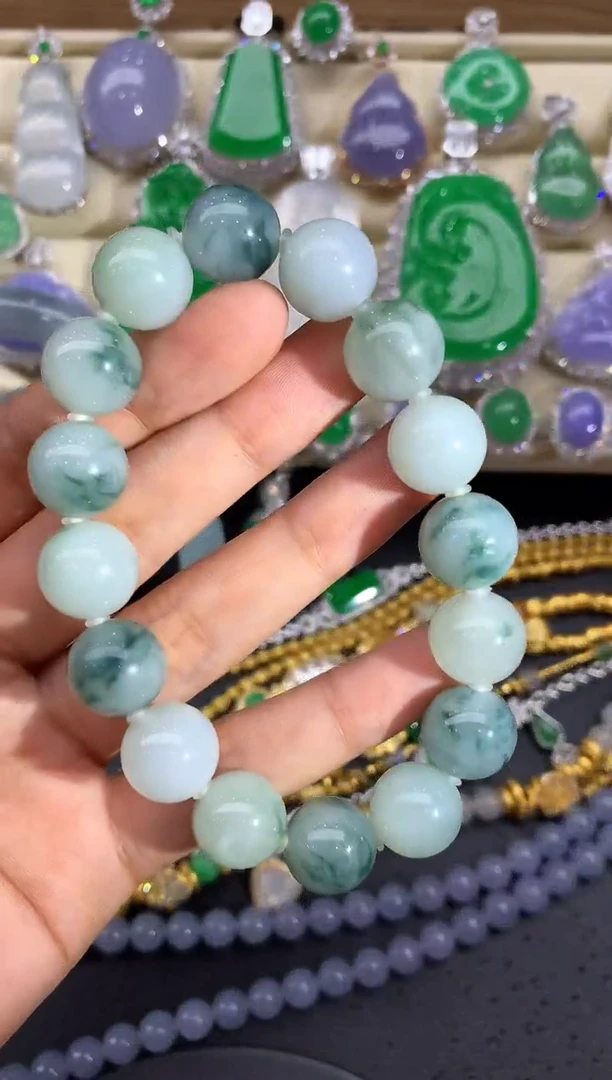 未镶嵌手链翡翠126-中国好珍宝