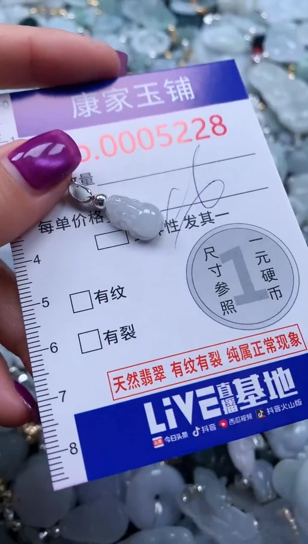 颈饰未镶嵌翡翠5228