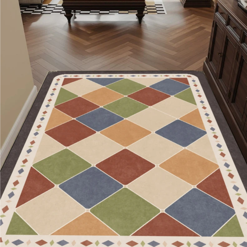 109【80*120】 硅藻泥入户门地垫玄关脚垫进门耐脏垫子家用防滑垫