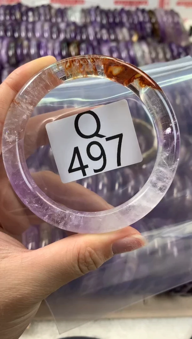 【闪购商品】水晶水晶手镯Q未镶嵌497-59