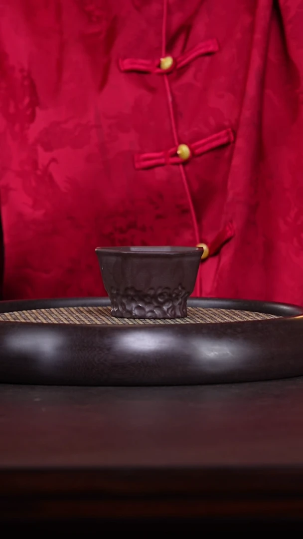 【闪购商品】紫砂茶壶十竹斋31-02 紫砂八方主人杯