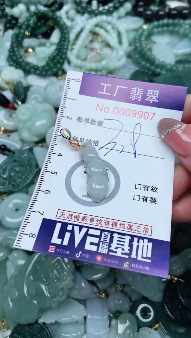 【闪购商品】翡翠吊坠(不含链)未镶嵌翡翠