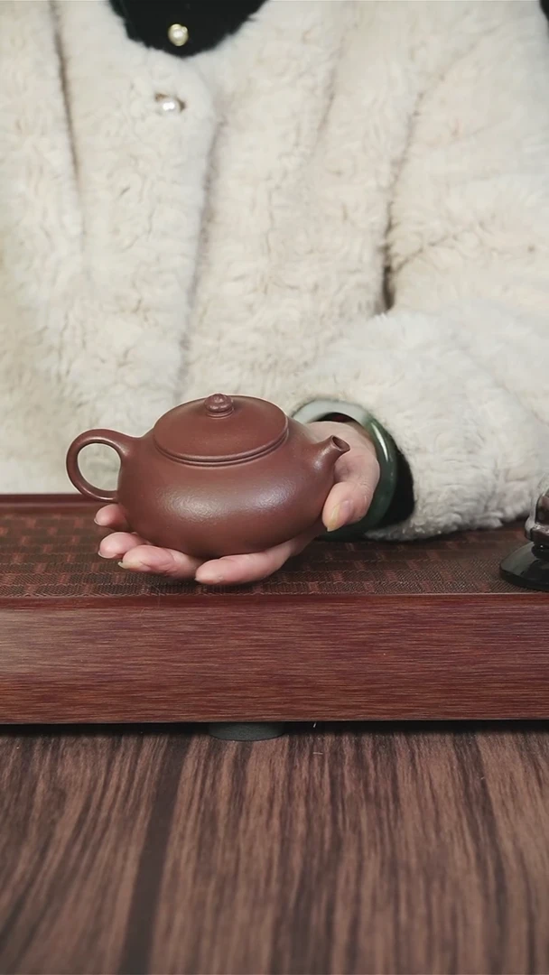 【闪购商品】紫砂茶壶ym  底槽清   寒江