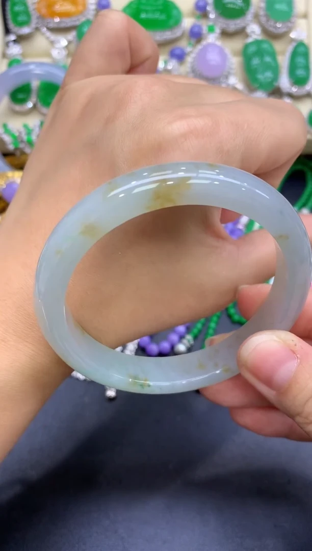 未镶嵌手镯翡翠303-中国好珍宝