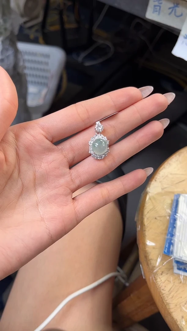 银S925镶嵌戒指翡翠1111