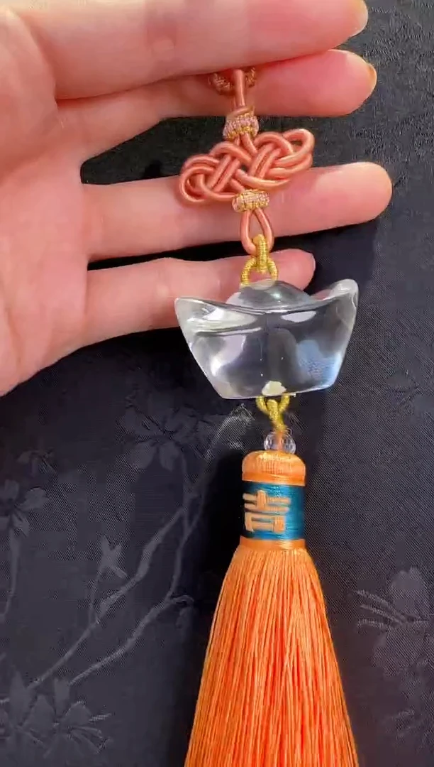 未镶嵌手绳水晶元宝