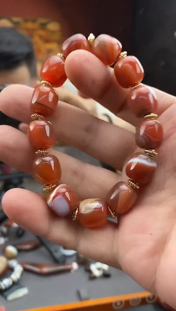 玛瑙/玉髓颈饰未镶嵌-0916-26 多样性发