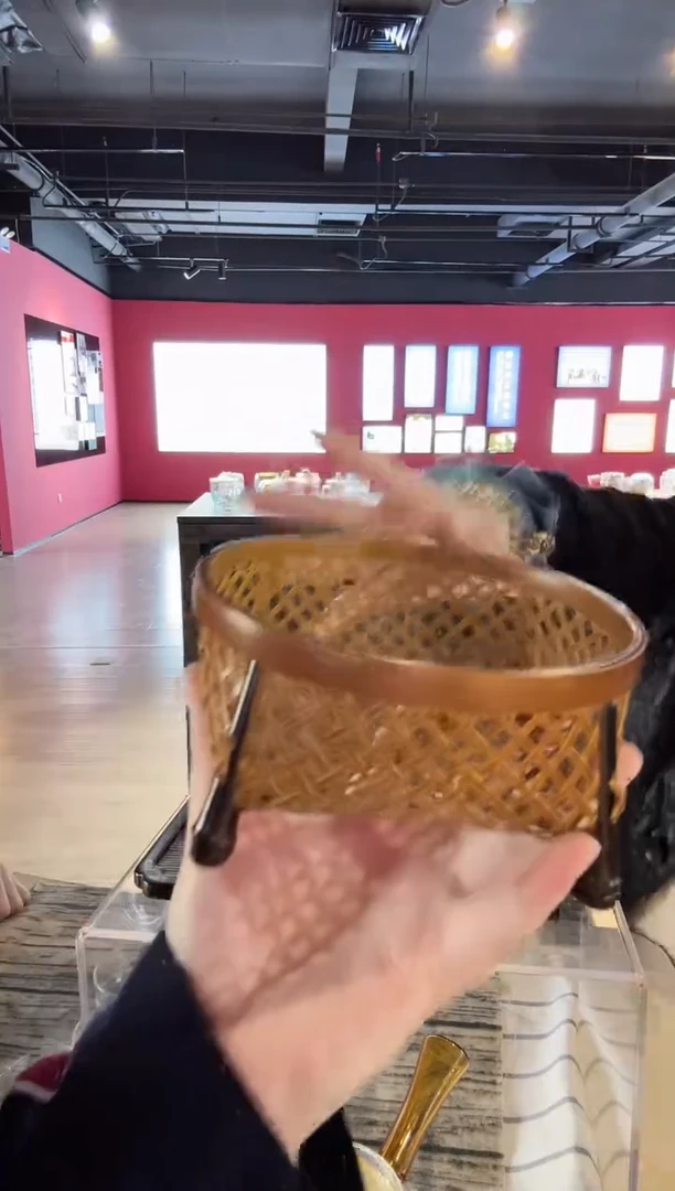 玻璃吸管款31203124竹编篮子