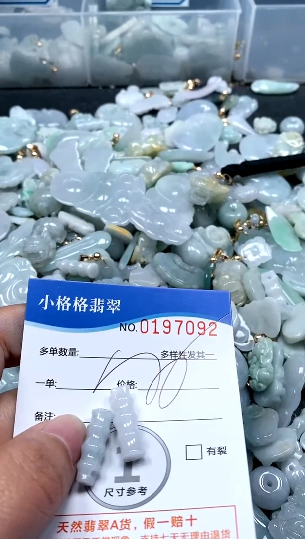 【闪购商品】翡翠颈饰未镶嵌闪购商品0197092
