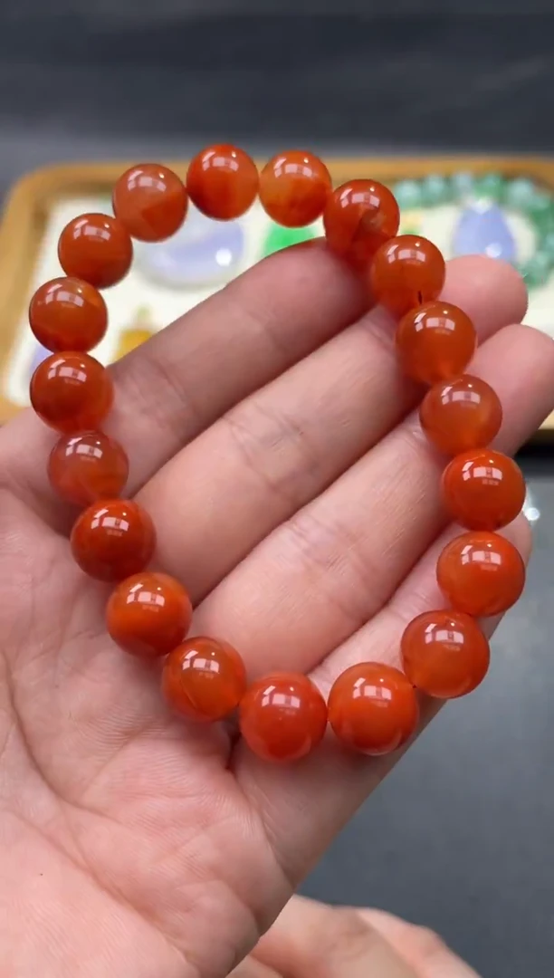 【闪购商品】南红玛瑙珠串未镶嵌41.........