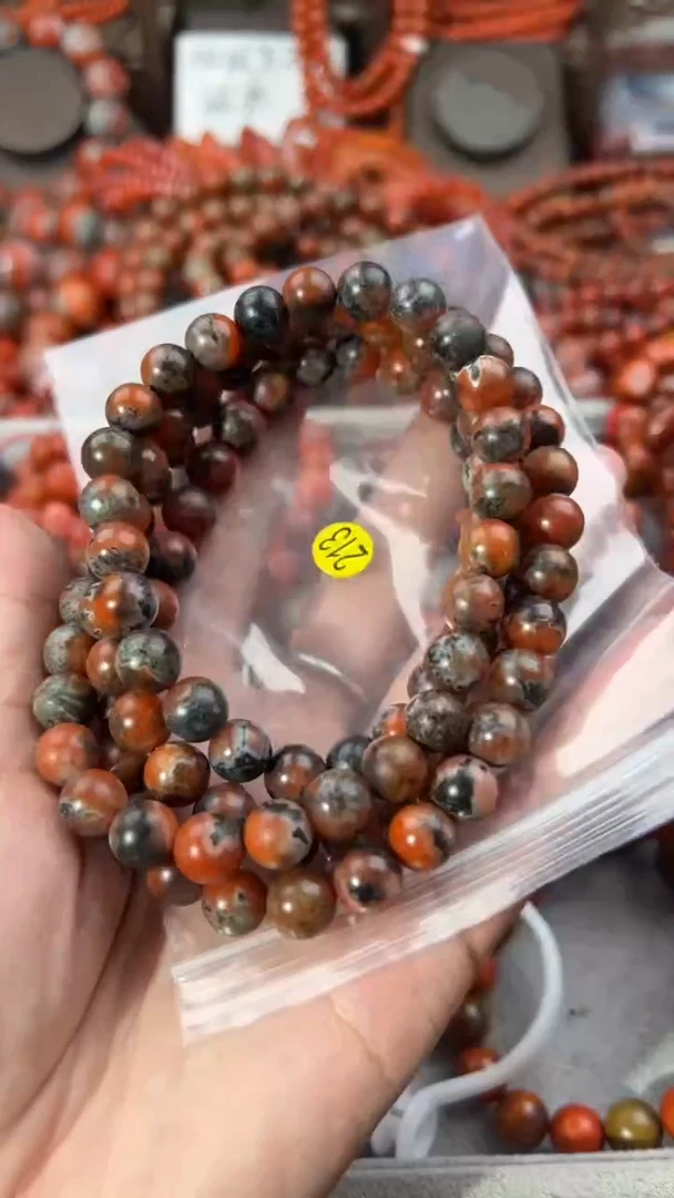 南红玛瑙手串未镶嵌9