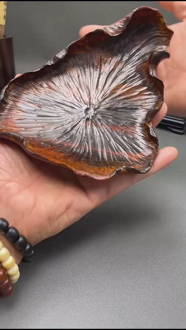 大红酸枝老挝大红酸枝干果盘 香插