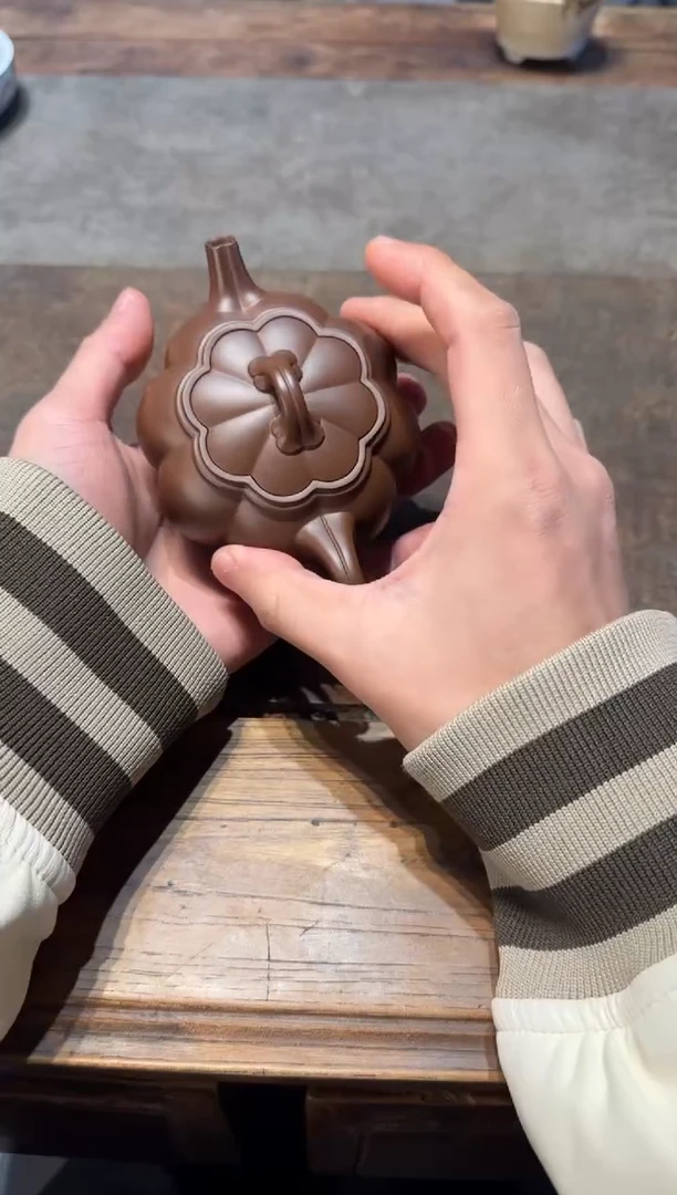 茶壶紫砂木*辛繁花 2.0 紫砂壶