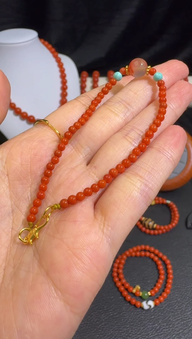 【闪购商品】南红玛瑙手链未镶嵌，