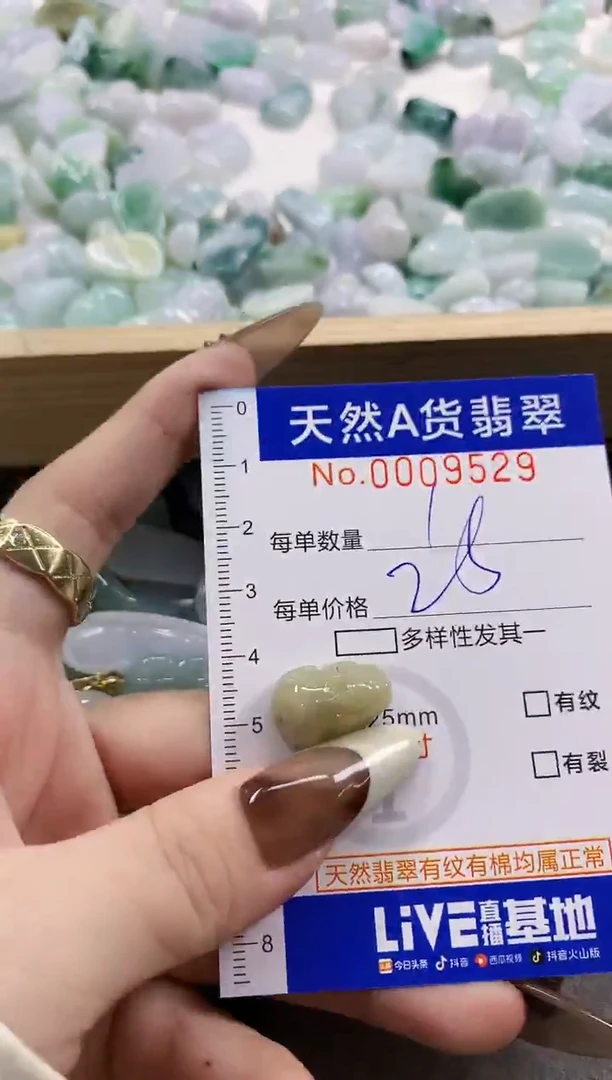 颈饰未镶嵌翡翠?*姐天然A货翡翠