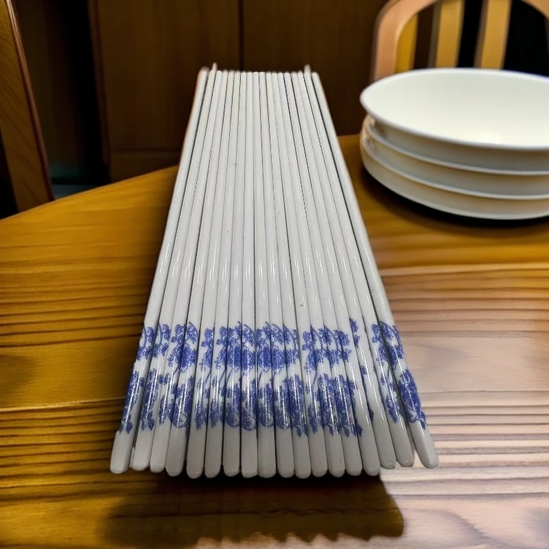 T00035/陶瓷/青花陶瓷筷子